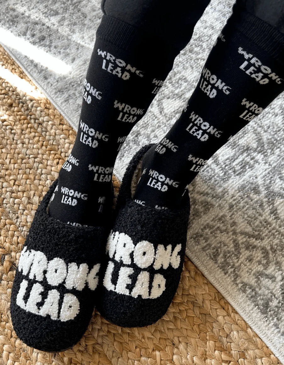 Wrong Lead Slippers