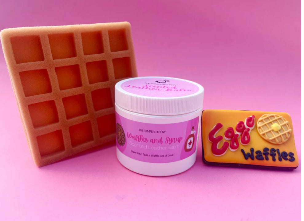 Waffle and Syrup Leather Balm