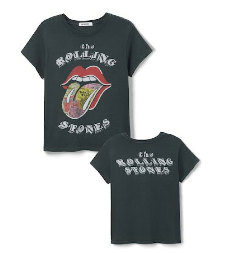 Rolling Stones Ticket Fill Tongue Tour Tee