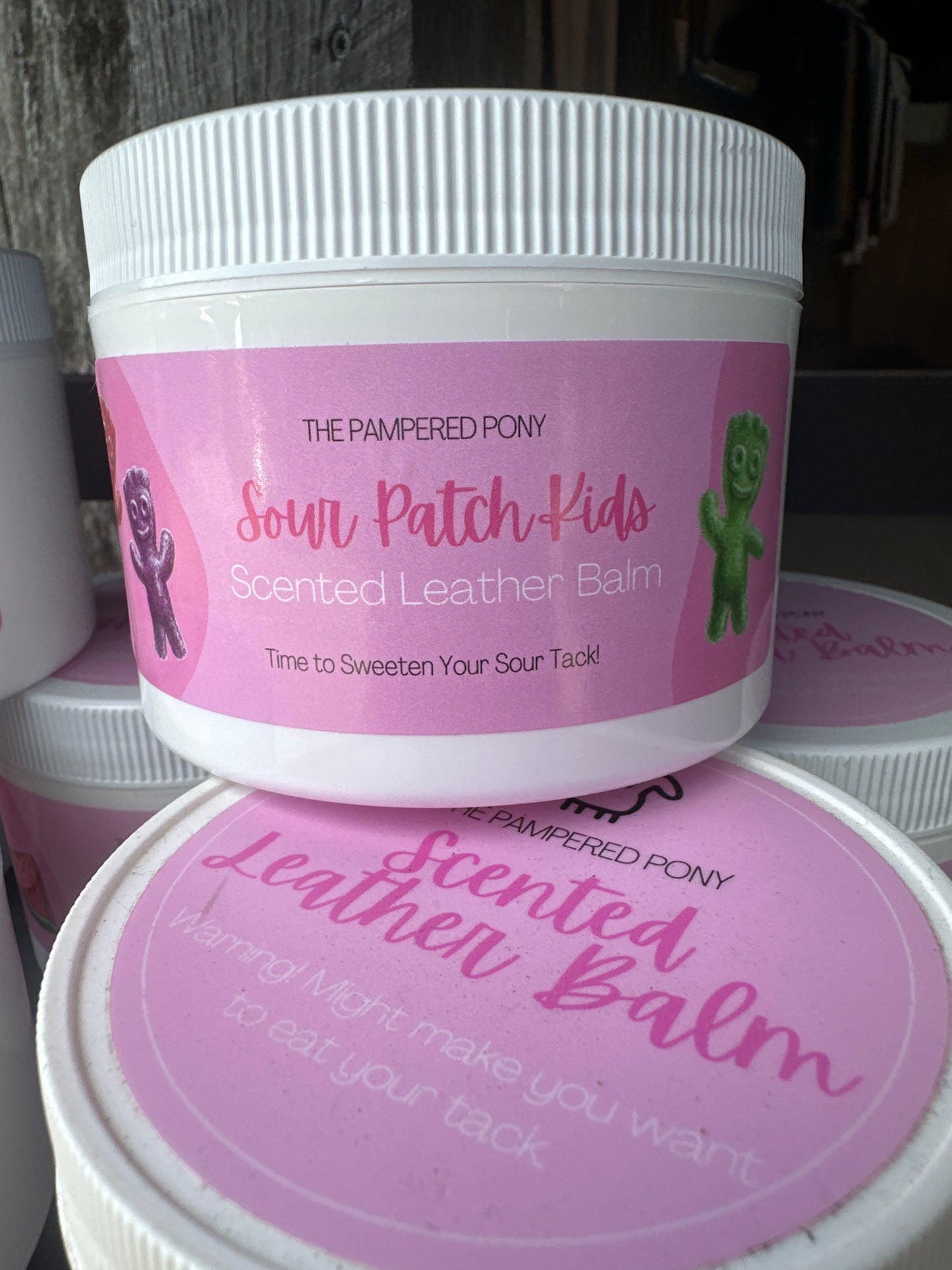 Sour Patch Kids Leather Balm
