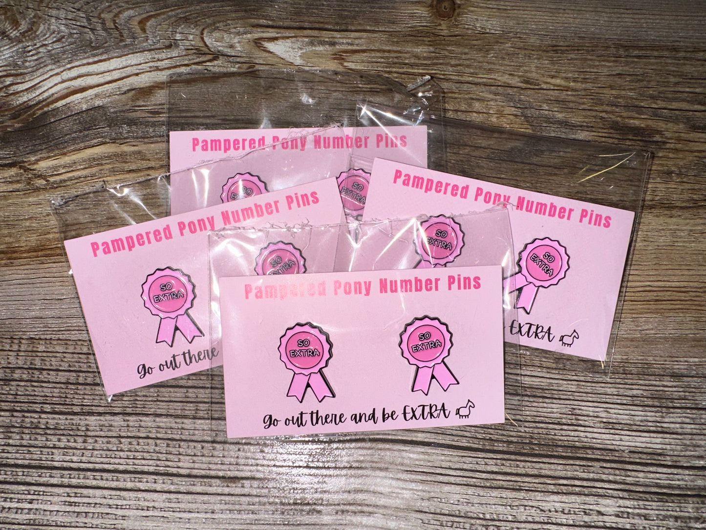 So Extra Number Pins