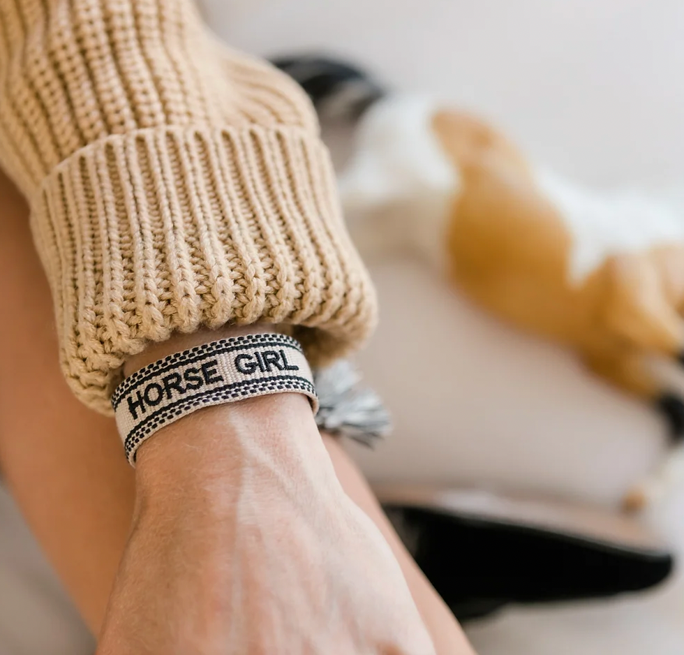 Milton Menasco 'Horse girl' Bracelet