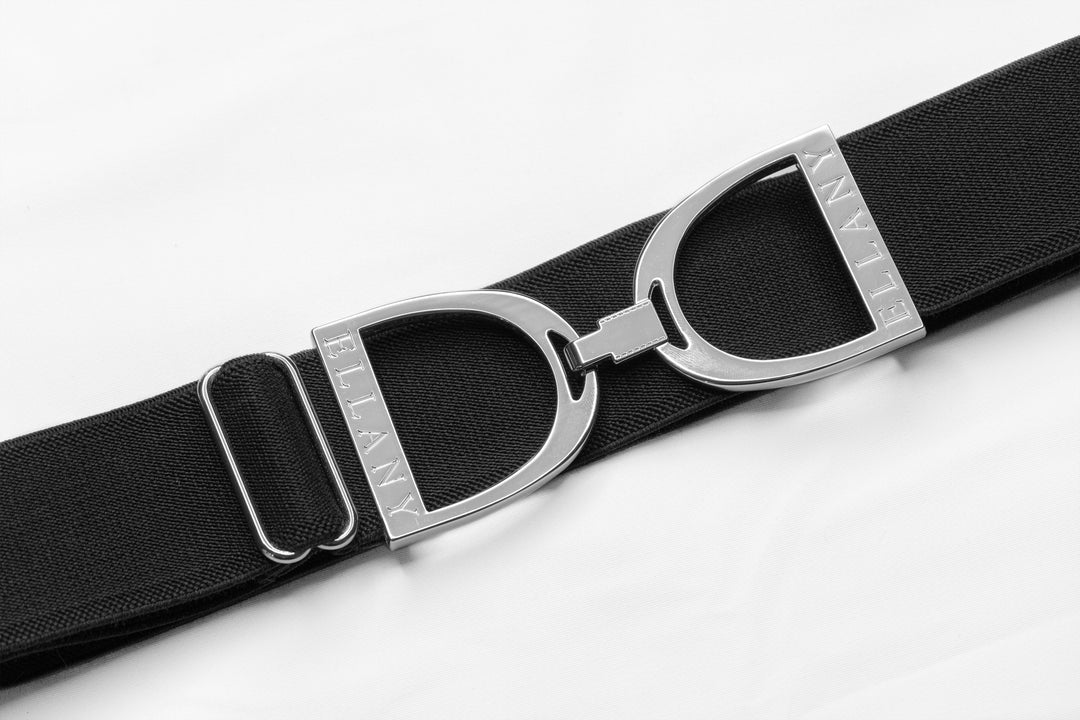 Ellany Silver Stirrup Belt - 1.5