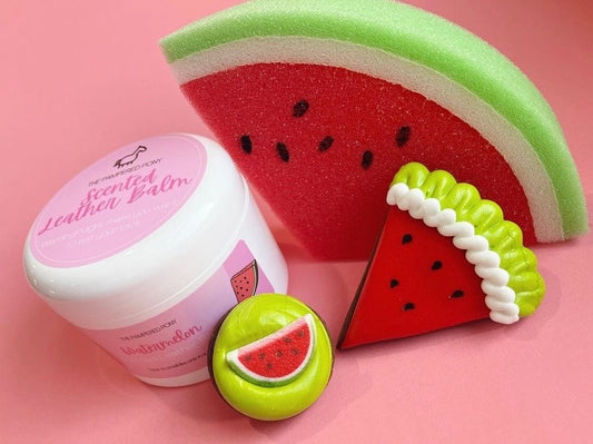 Watermelon Scented Leather Balm