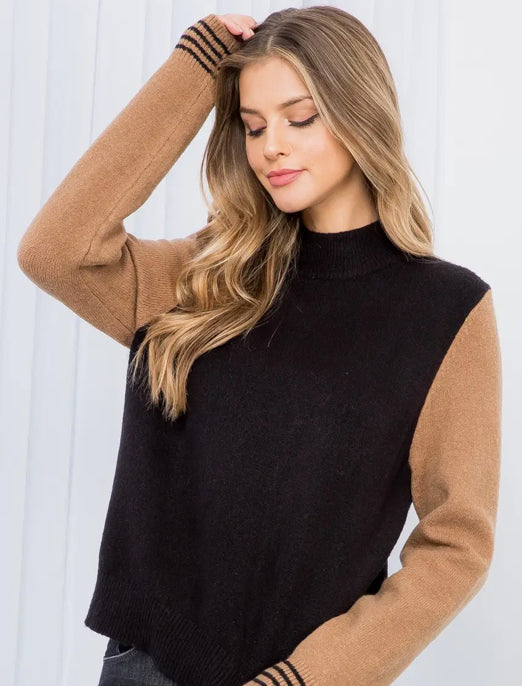 Colorblock Sweater