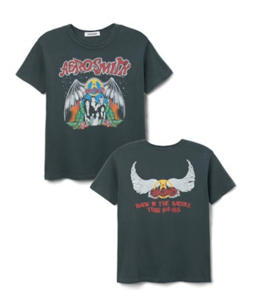 Aerosmith Back in the Saddle Ringer Tee