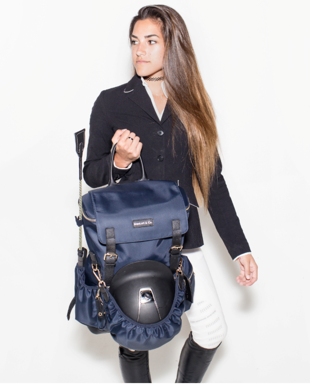 MaeLort Ring Backpack 1 (Black/Navy)